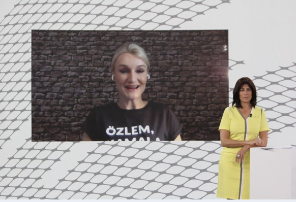 PROCURE.CH Frühjahrstagung 2021 · Henriette Frädrich live zugeschaltet aus Köln ins Schweizer Studio (NEP Group) · 06.05.2021