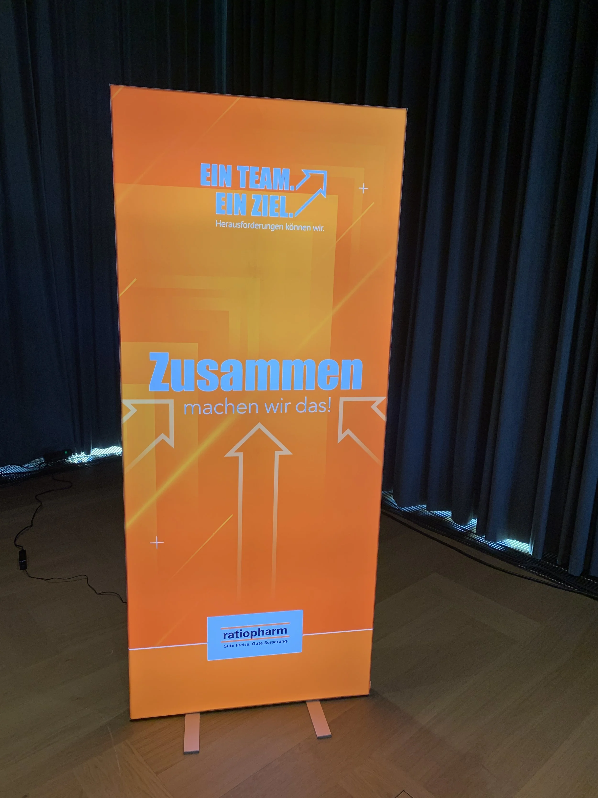Speakerin Henriette Frädrich inspiriert mit ihrer Keynote zum Thema Veränderung bei der Außendiensttagung von ratiopharm