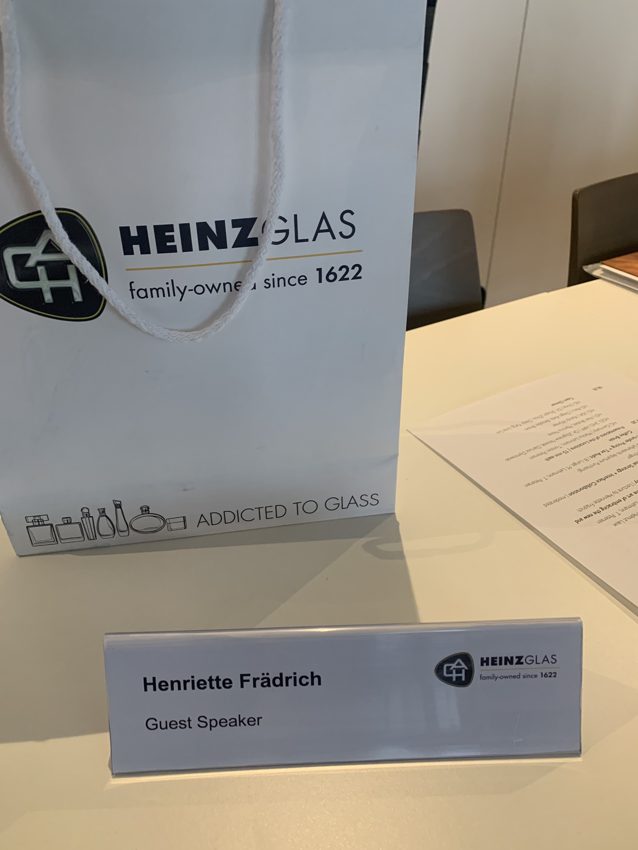 HEINZ GLAS · Internationale Führungskräfte 2023