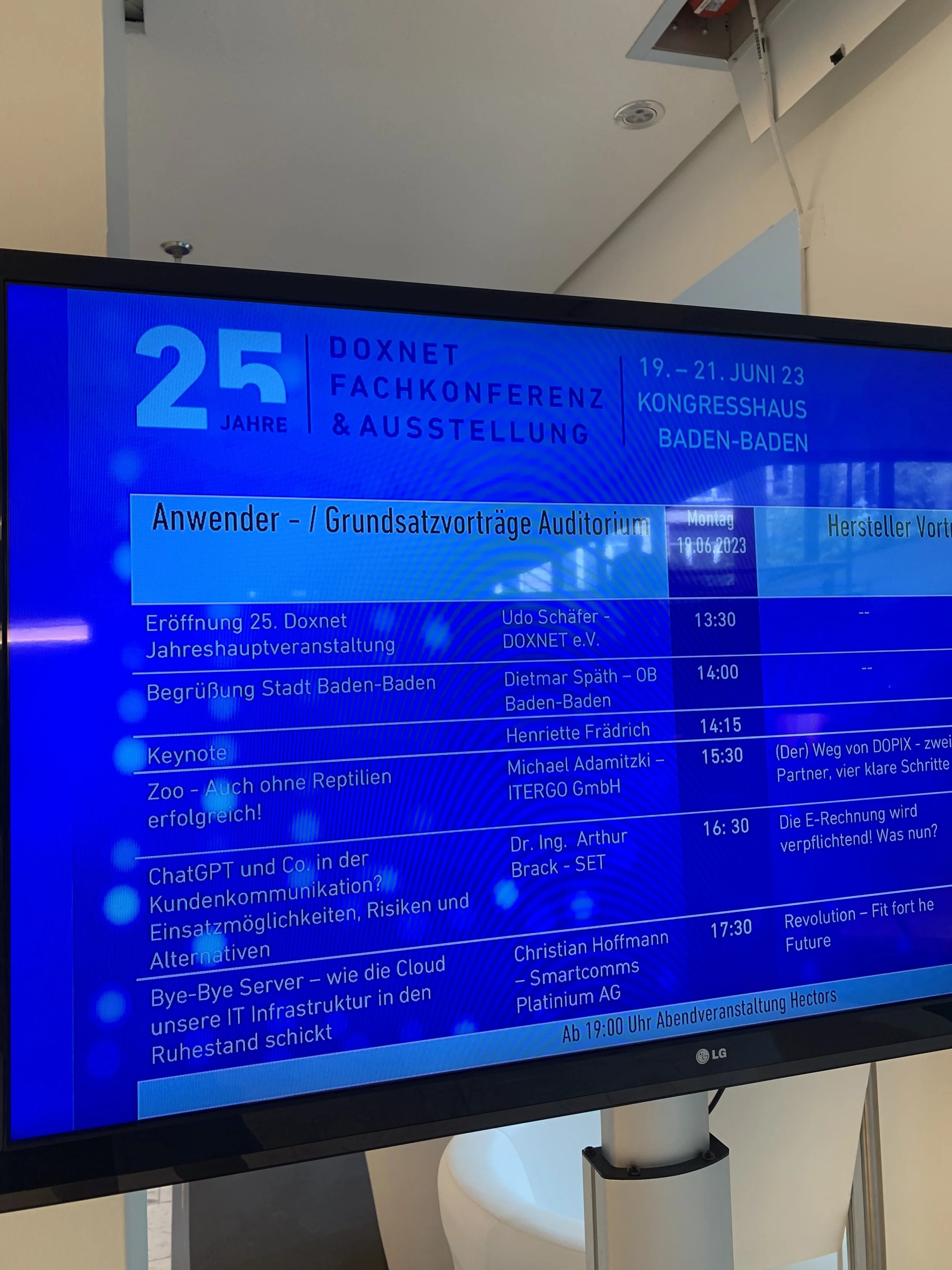 DOXNET Jahresfachkonferenz 2023 · Publikum