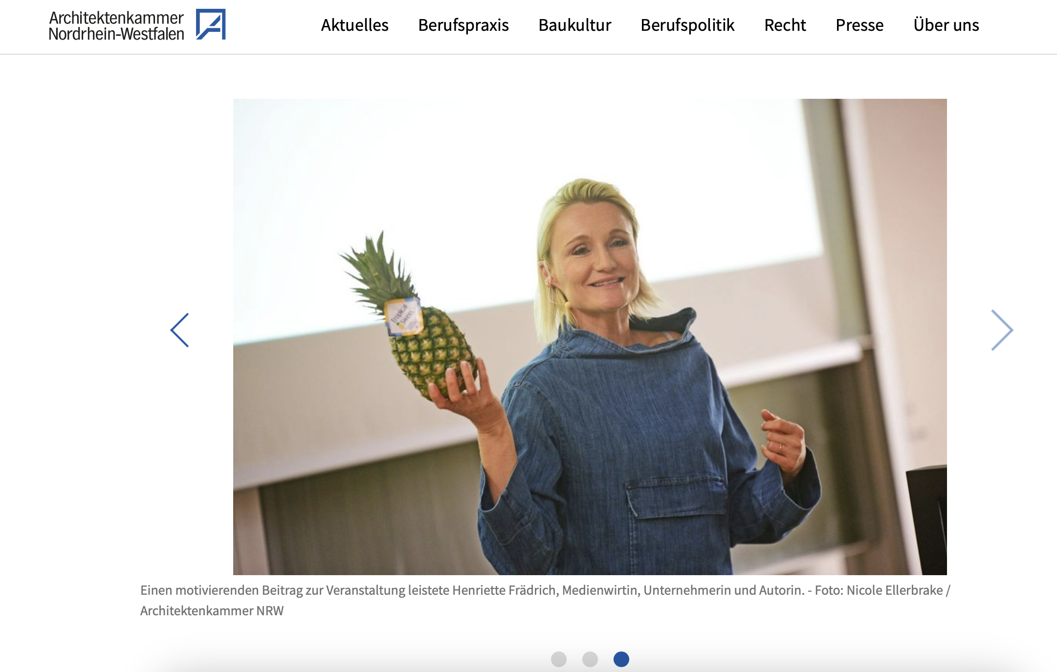 Keynote „LOS! MOTIVIER MICH!“ · Tag der Innenarchitektur NRW · Architektenkammer NRW
