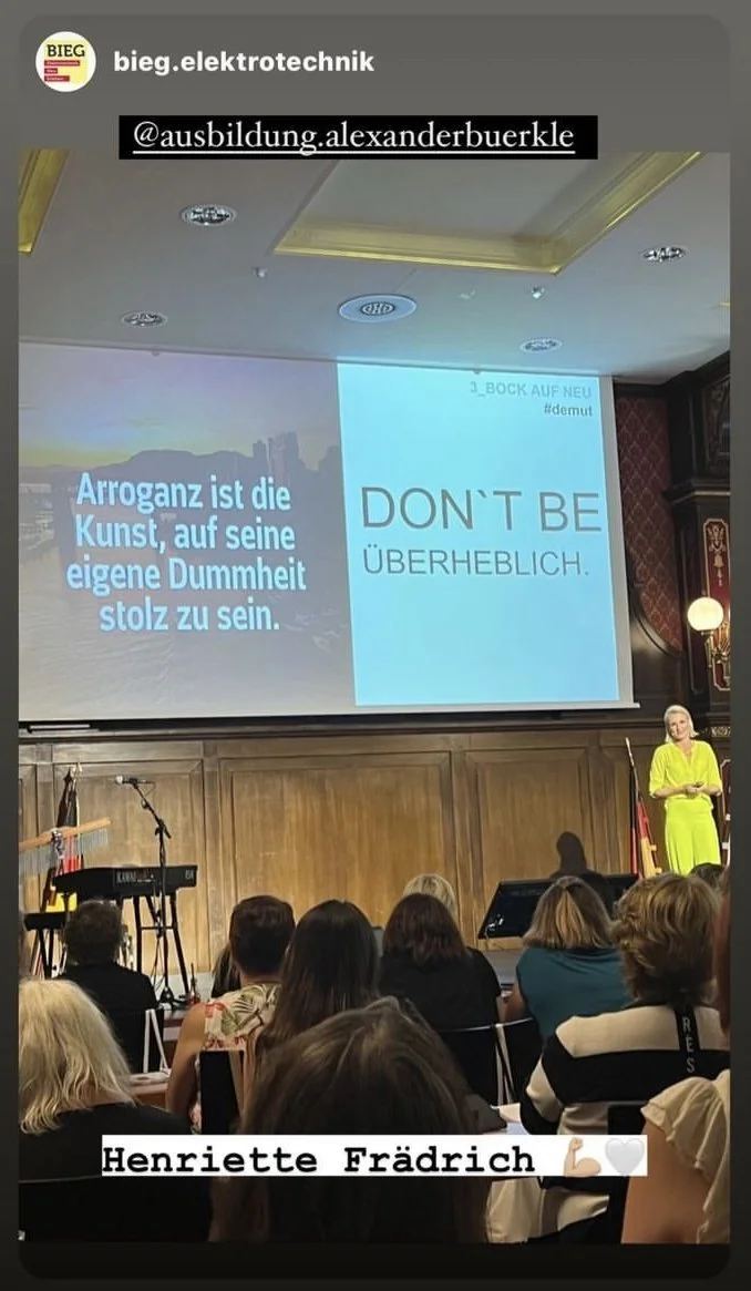 Alexander Bürkle · Frauen auf Erfolgskurs · Abschluss-Keynote